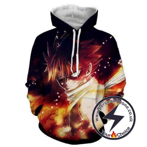 Natsu Dragneel - Fairytail Hoodies - Fairytail